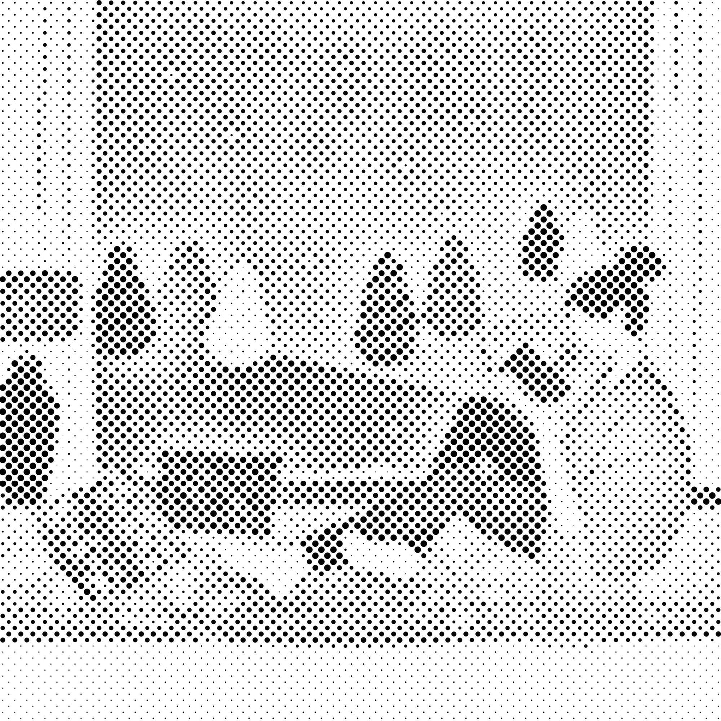 Mal-med-prikker -  Illustration - Læsning ved vinduet