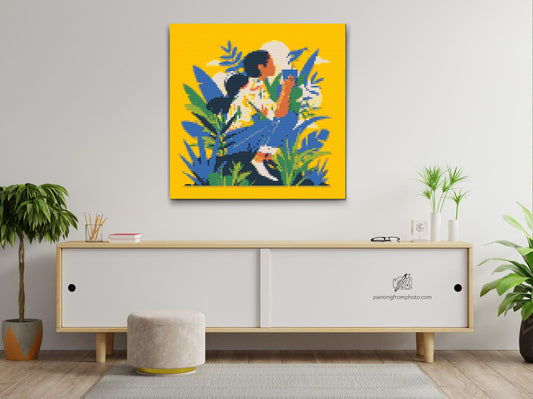 Diamond Painting - Illustration - Kontemplation