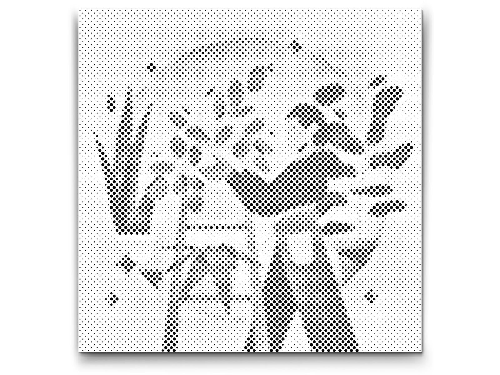 Mal-med-prikker -  Illustration - Stueplanter 1