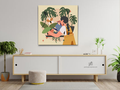 Paint by Numbers - Illustration - Stueplanter 3