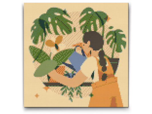 Diamond Painting - Illustration - Stueplanter 3