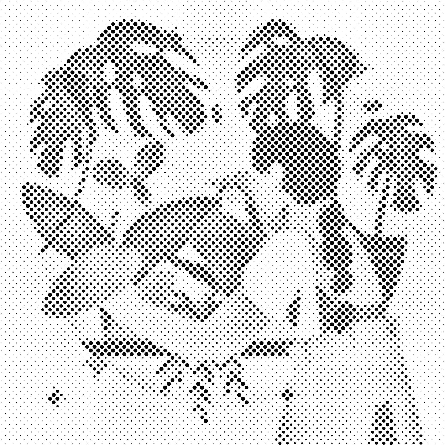 Mal-med-prikker -  Illustration - Stueplanter 3
