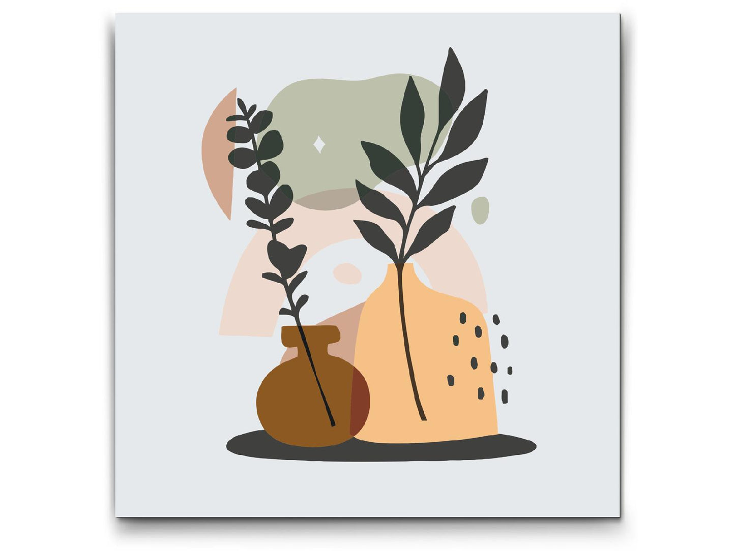 Paint by Numbers - Illustration - Blomster i en vase