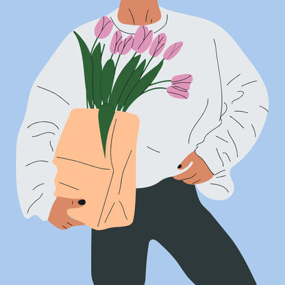 Paint by Numbers - Illustration - Tulipaner