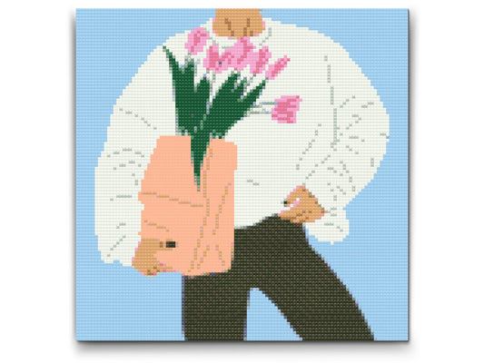 Diamond Painting - Illustration - Tulipaner