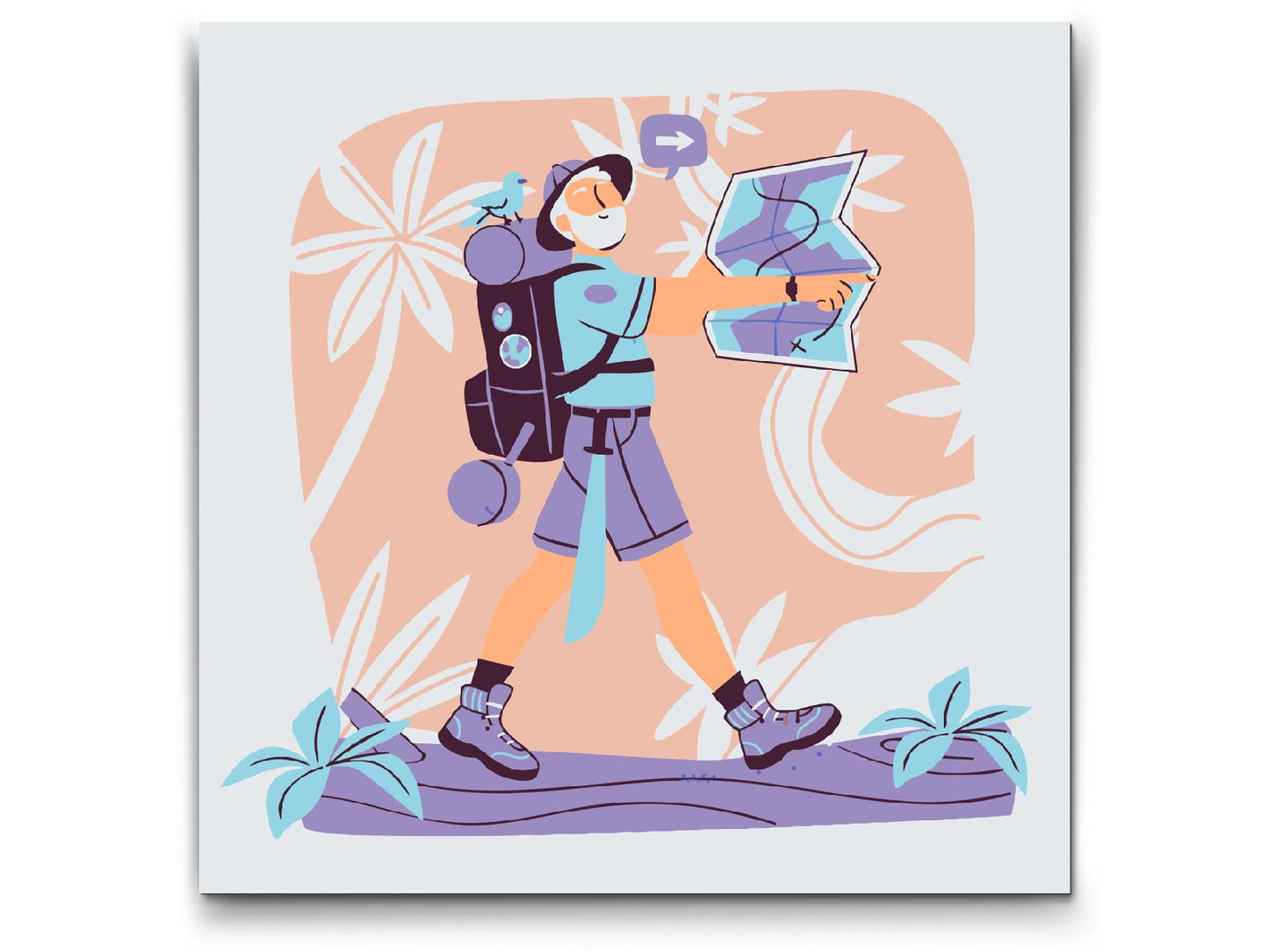 Paint by Numbers - Illustration - Vandreture