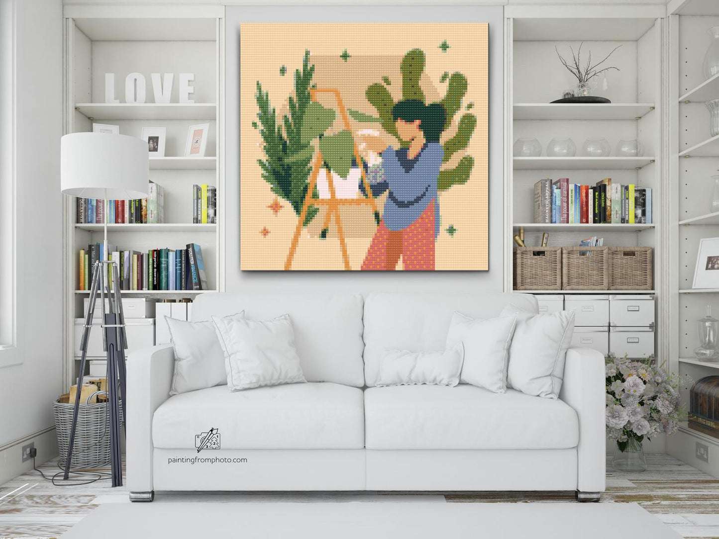 Diamond Painting - Illustration - Stueplanter 2