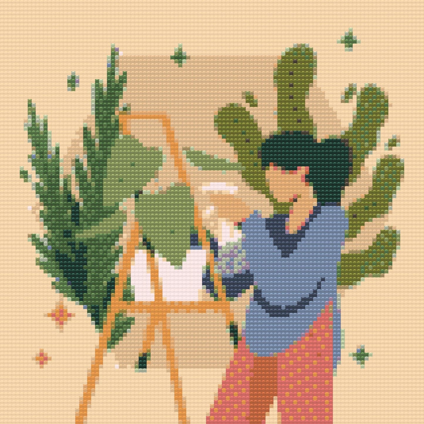 Diamond Painting - Illustration - Stueplanter 2