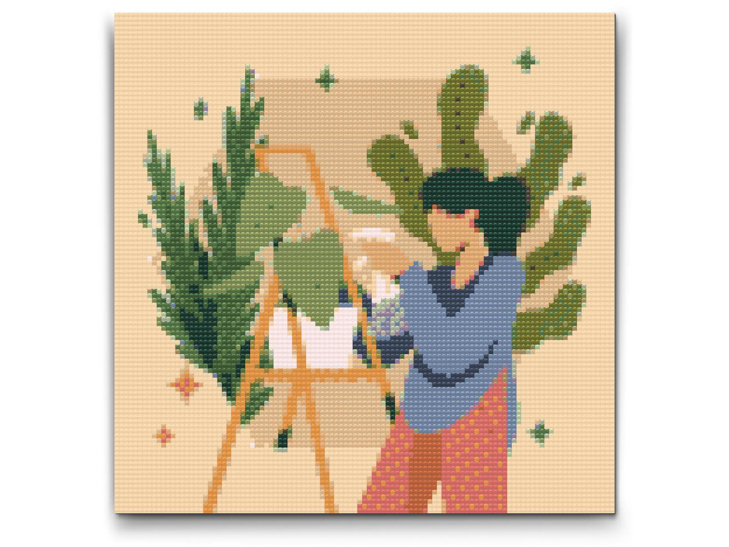 Diamond Painting - Illustration - Stueplanter 2