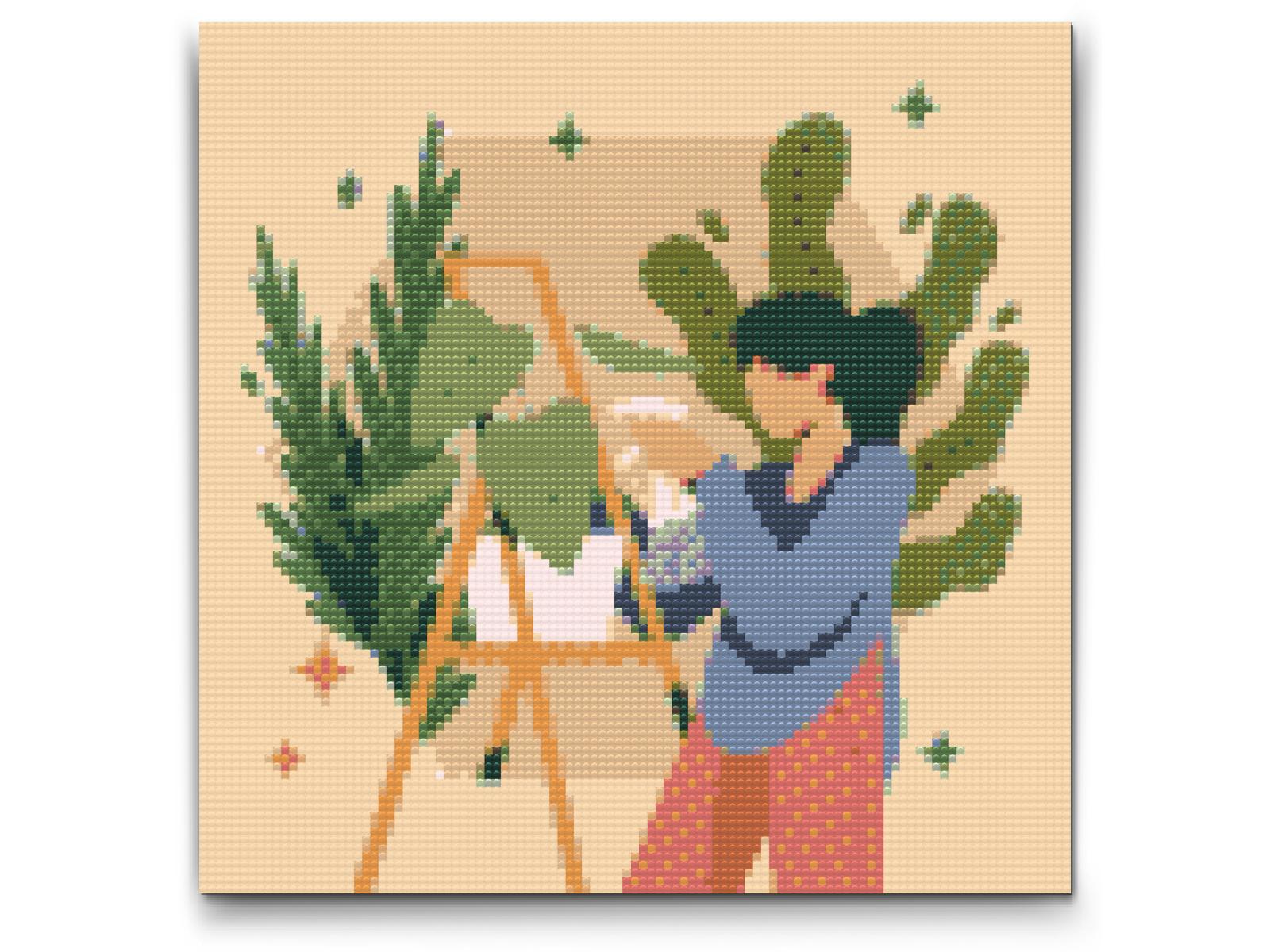 Diamond Painting - Illustration - Stueplanter 2