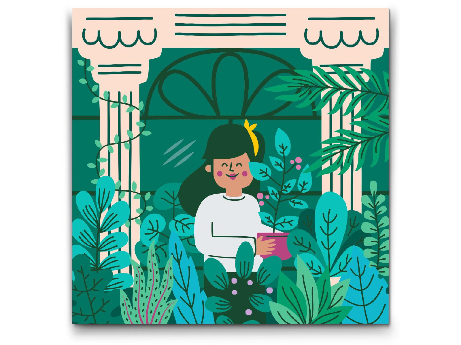 Paint by Numbers - Illustration - Stueplanter 4