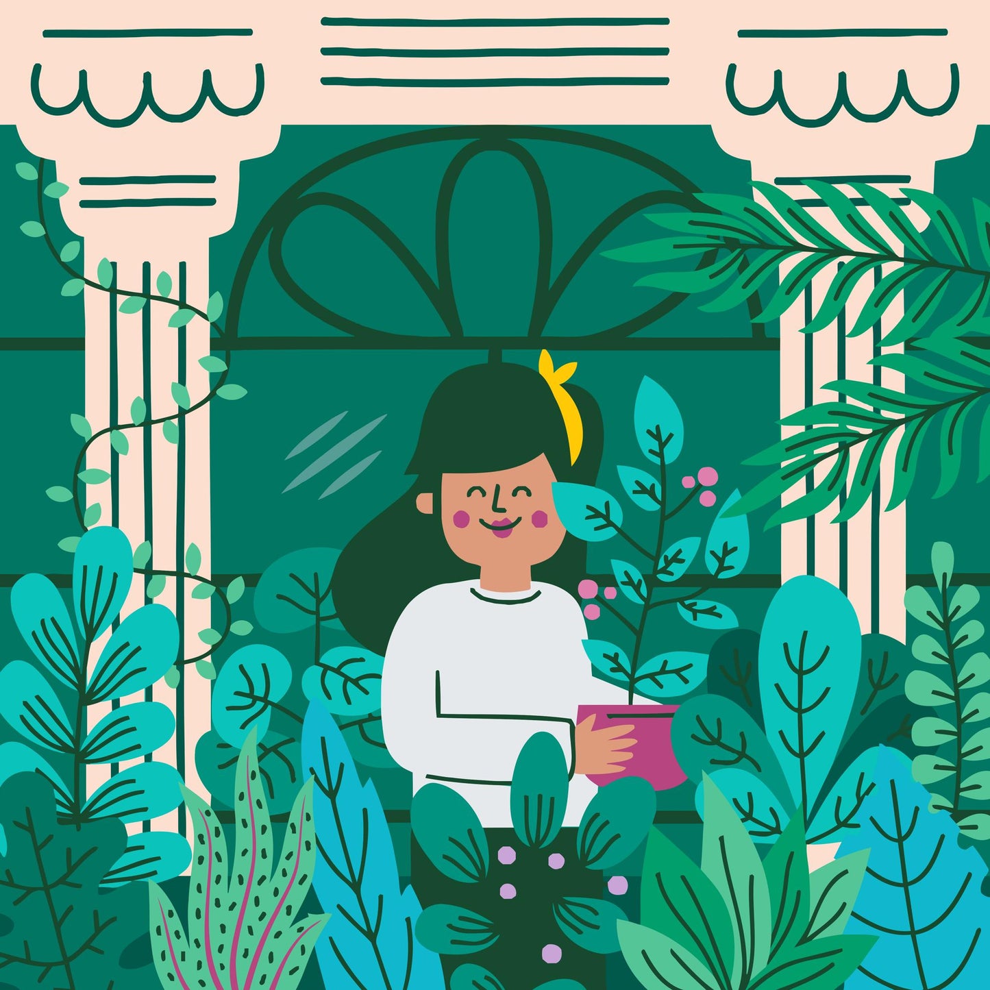 Paint by Numbers - Illustration - Stueplanter 4