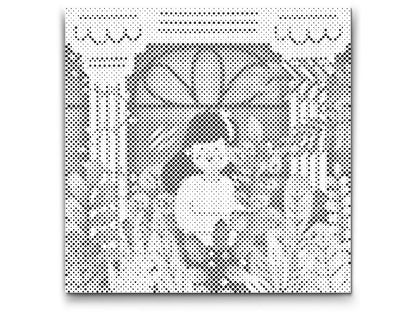 Mal-med-prikker -  Illustration - Stueplanter 4