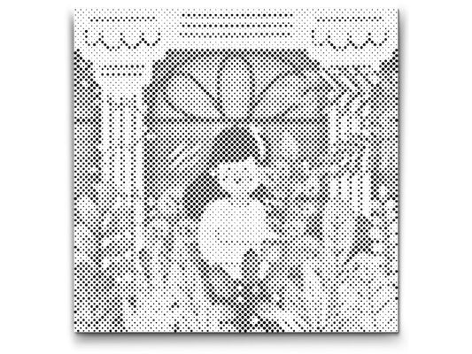 Mal-med-prikker -  Illustration - Stueplanter 4