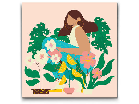 Paint by Numbers - Illustration - Stueplanter