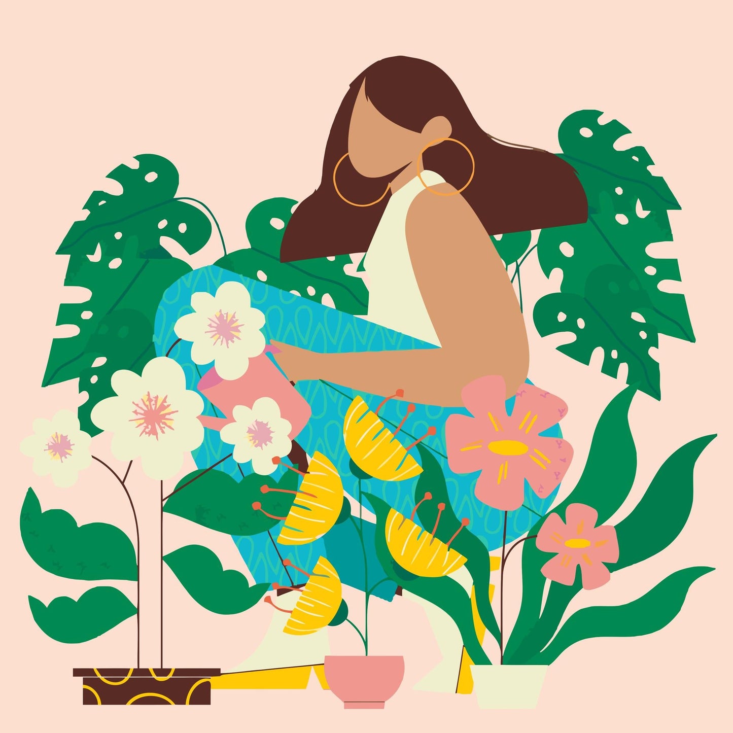 Paint by Numbers - Illustration - Stueplanter
