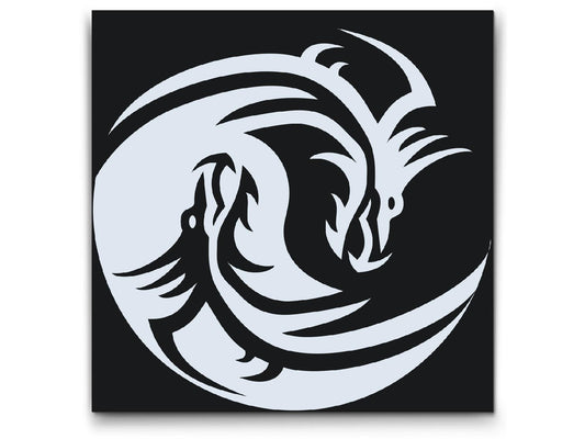 Paint by Numbers - Jing Jang Dragon