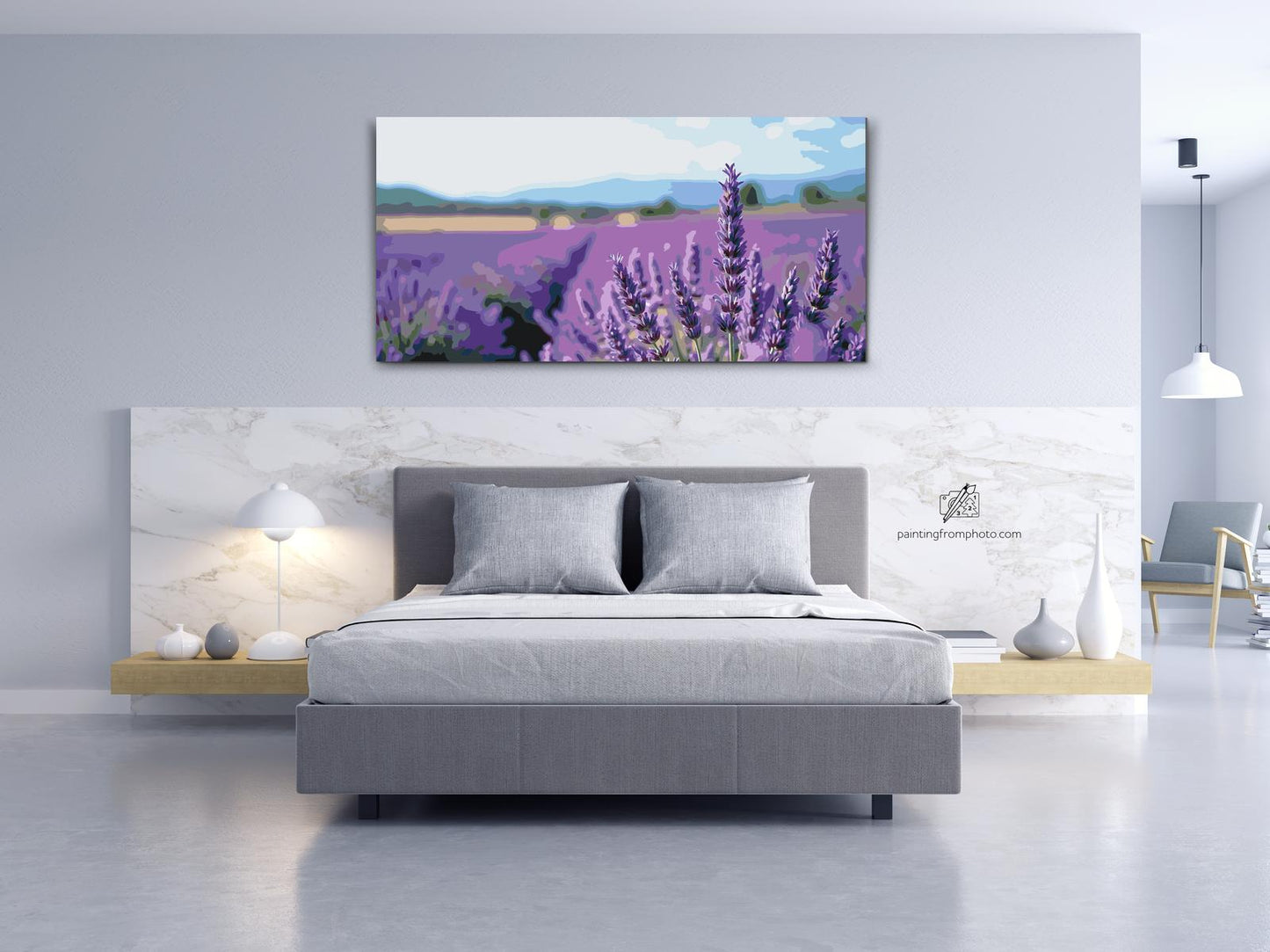 Paint by Numbers - Lavendelmark