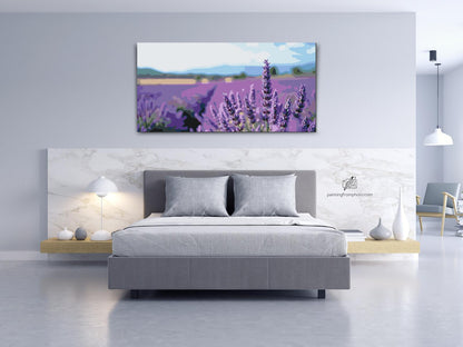 Paint by Numbers - Lavendelmark
