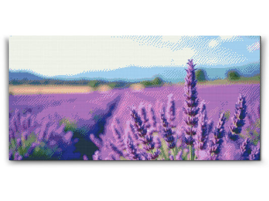 Diamond Painting - Lavendelmark