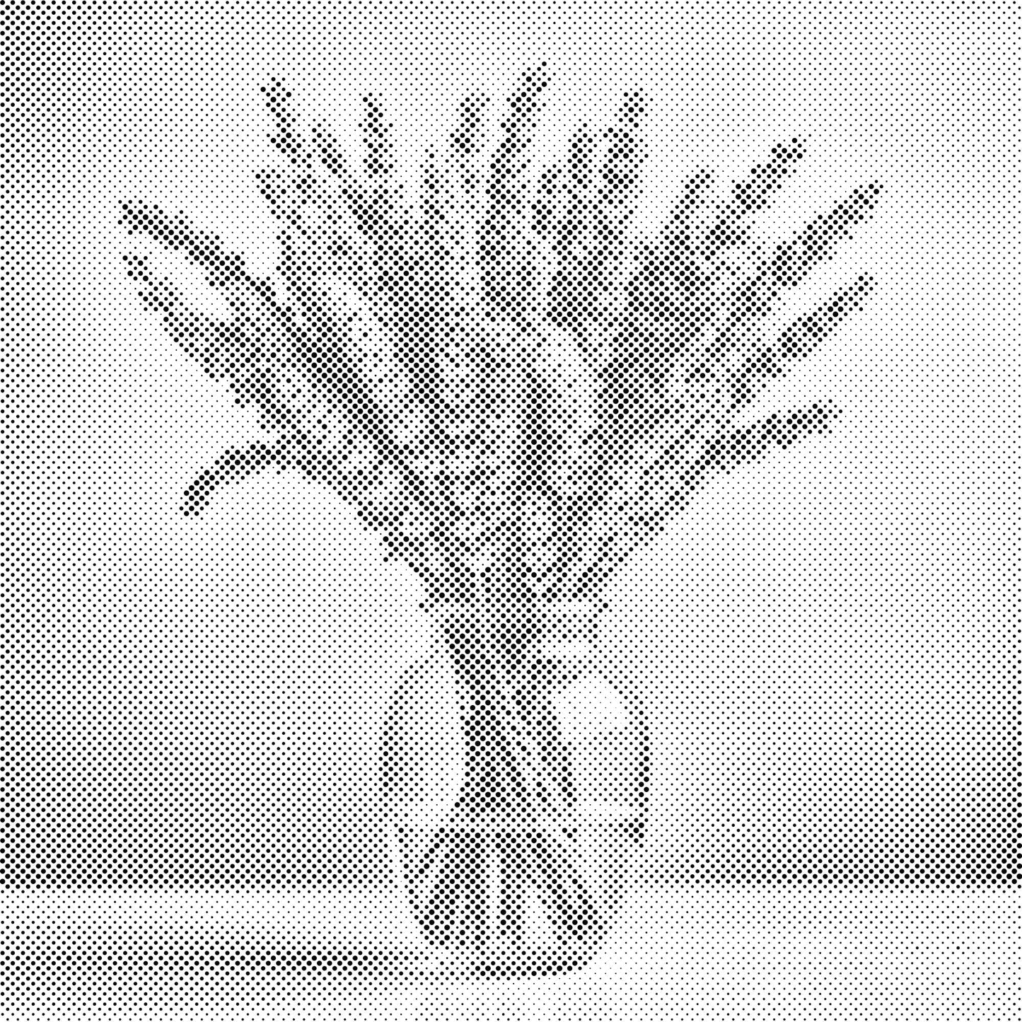 Mal-med-prikker -  Lavendel i en vase