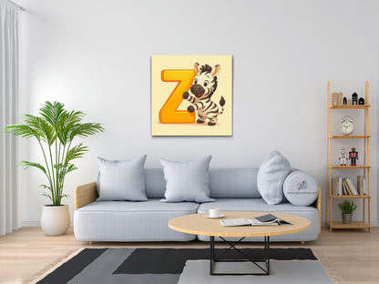 Diamond Painting - Bogstav Z – Med et dyr