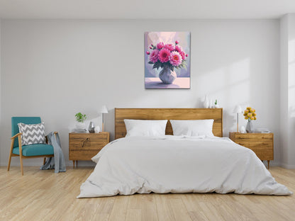 Diamond Painting - Vektorbuket i en vase