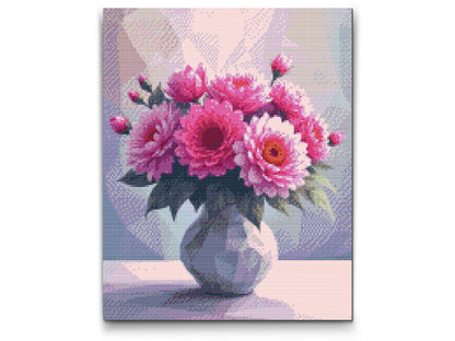 Diamond Painting - Vektorbuket i en vase