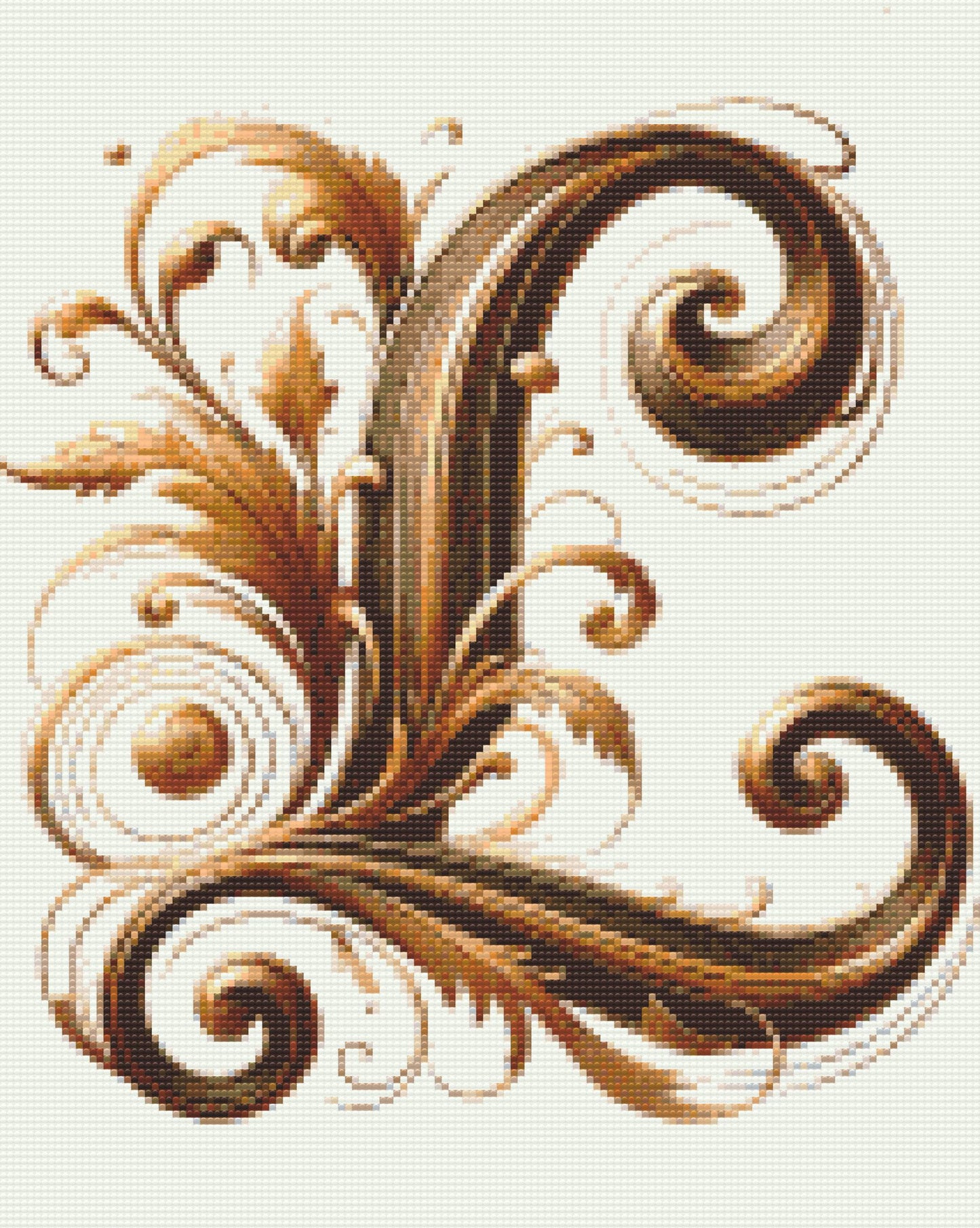 Diamond Painting - Bogstav L