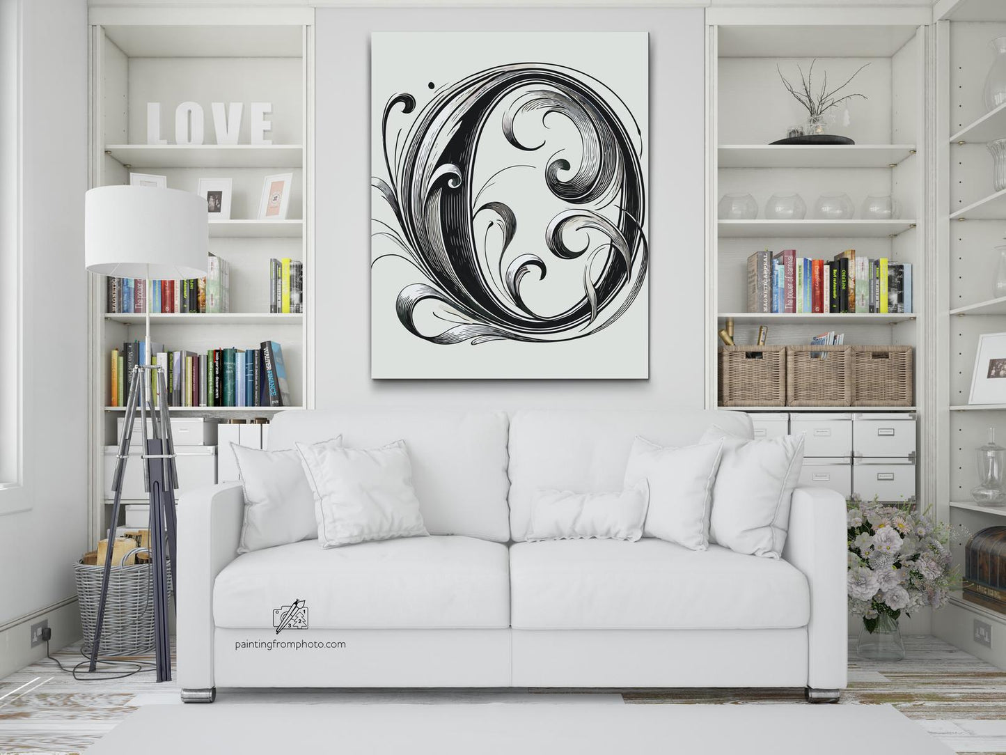 Paint by Numbers - Bogstav O