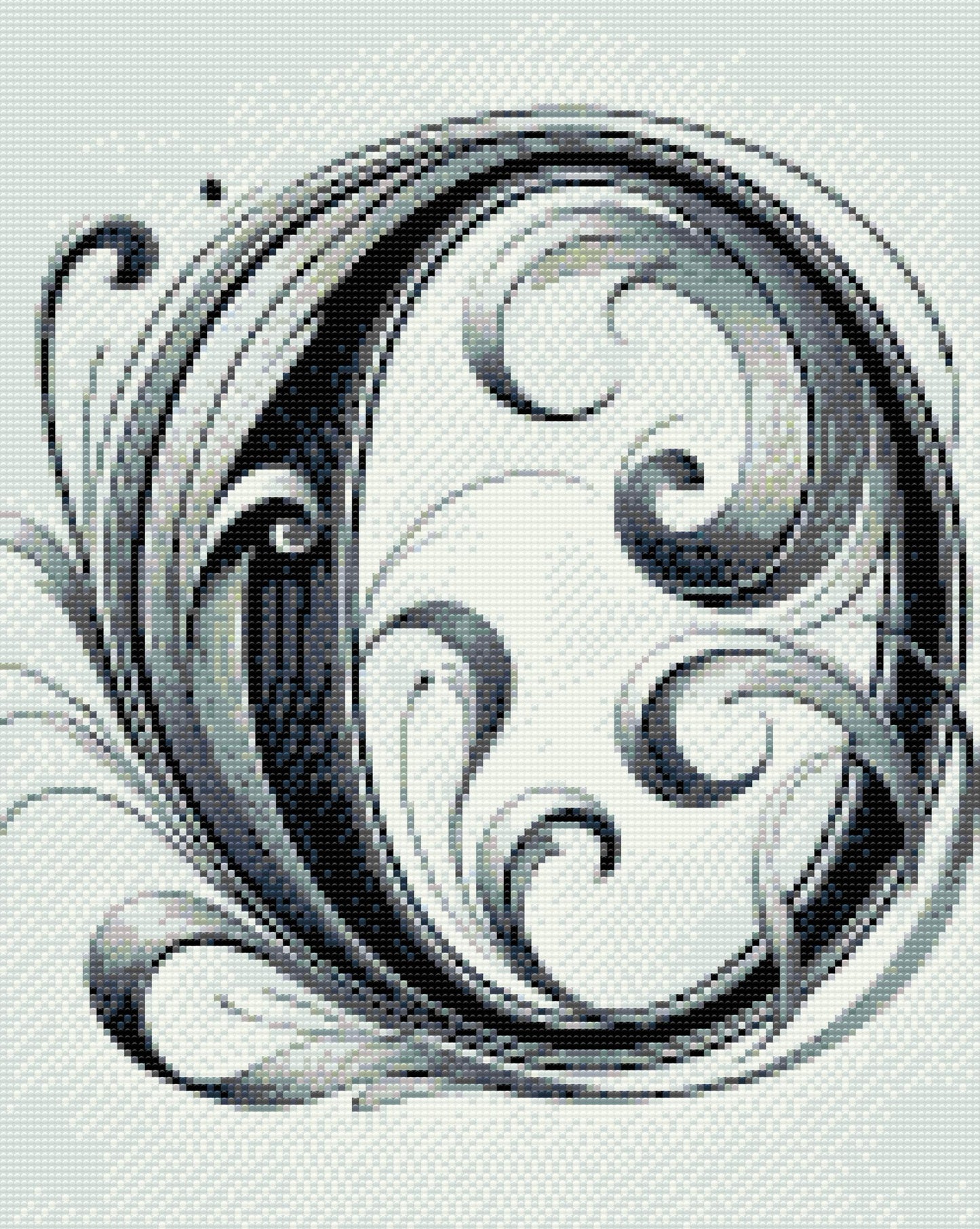Diamond Painting - Bogstav O