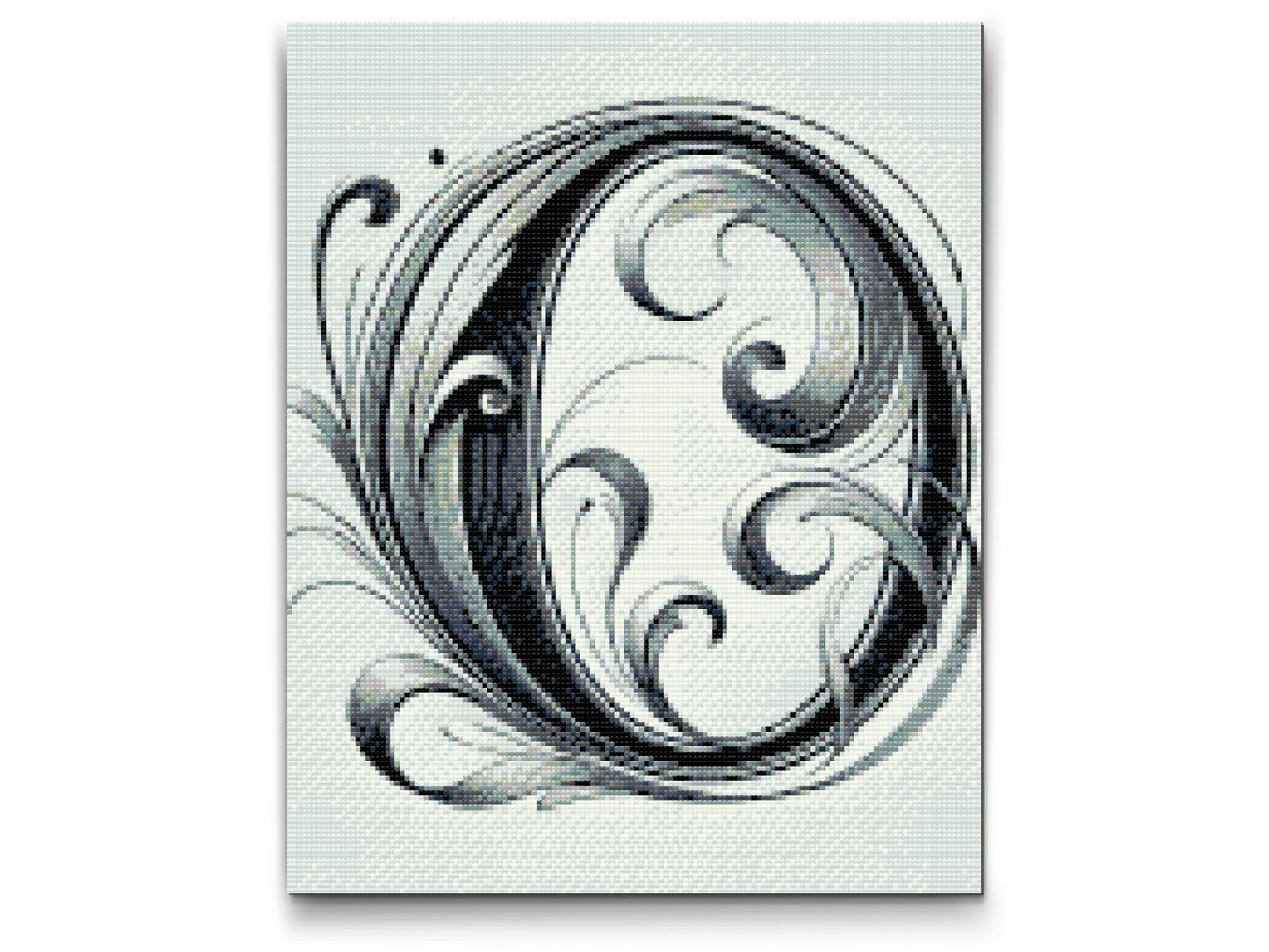 Diamond Painting - Bogstav O