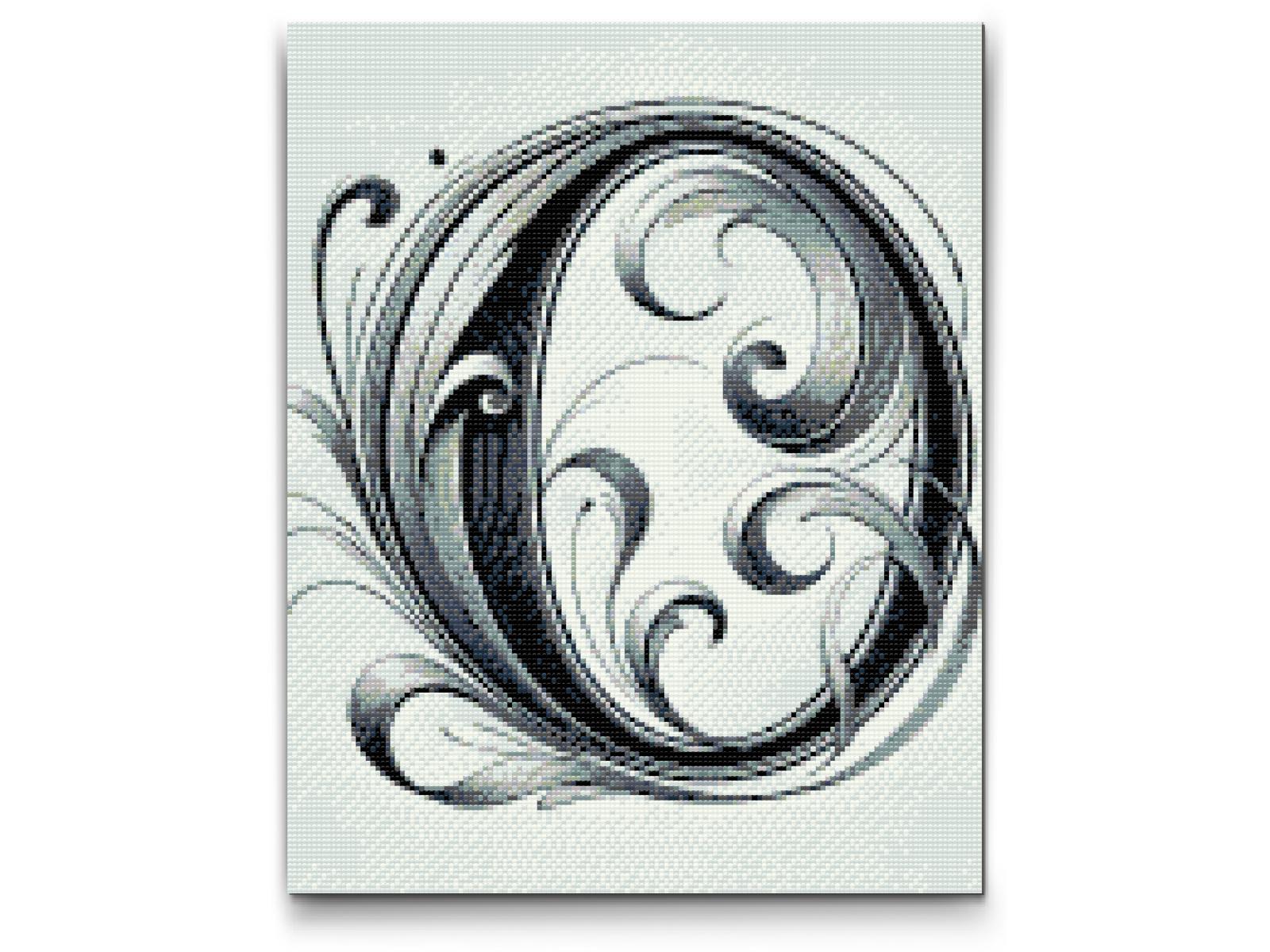 Diamond Painting - Bogstav O