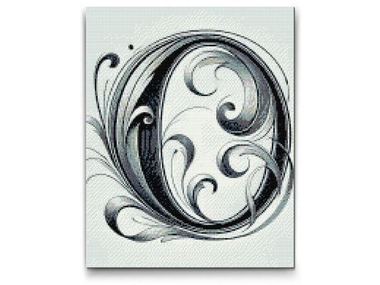 Diamond Painting - Bogstav O