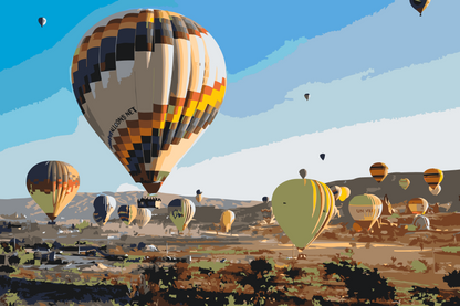 Paint by Numbers - Kappadokien