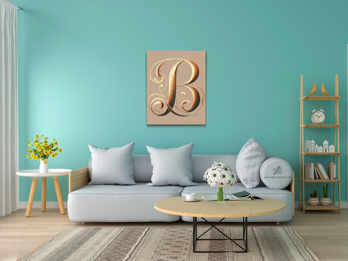 Diamond Painting - Bogstav B