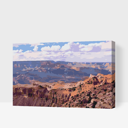 Paint by Numbers - Grand Canyon