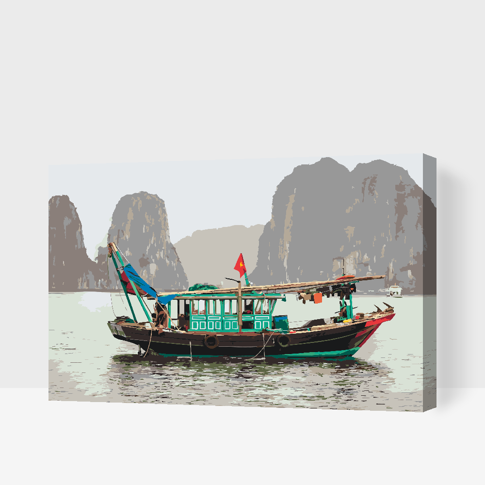 Paint by Numbers - Ha Long-bugten