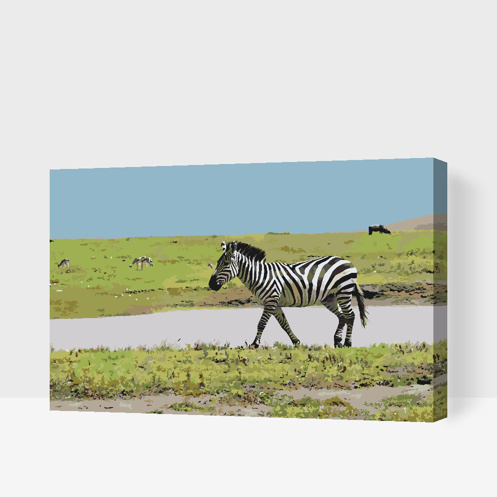 Paint by Numbers - Serengeti Nationalpark 2