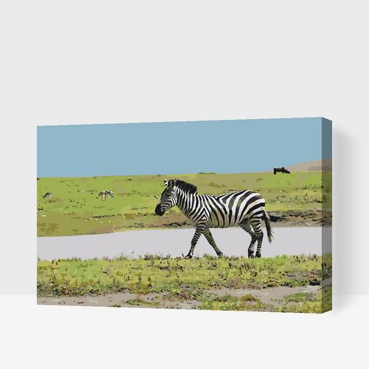 Paint by Numbers - Serengeti Nationalpark 2