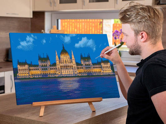 Diamond Painting - Det ungarske parlament