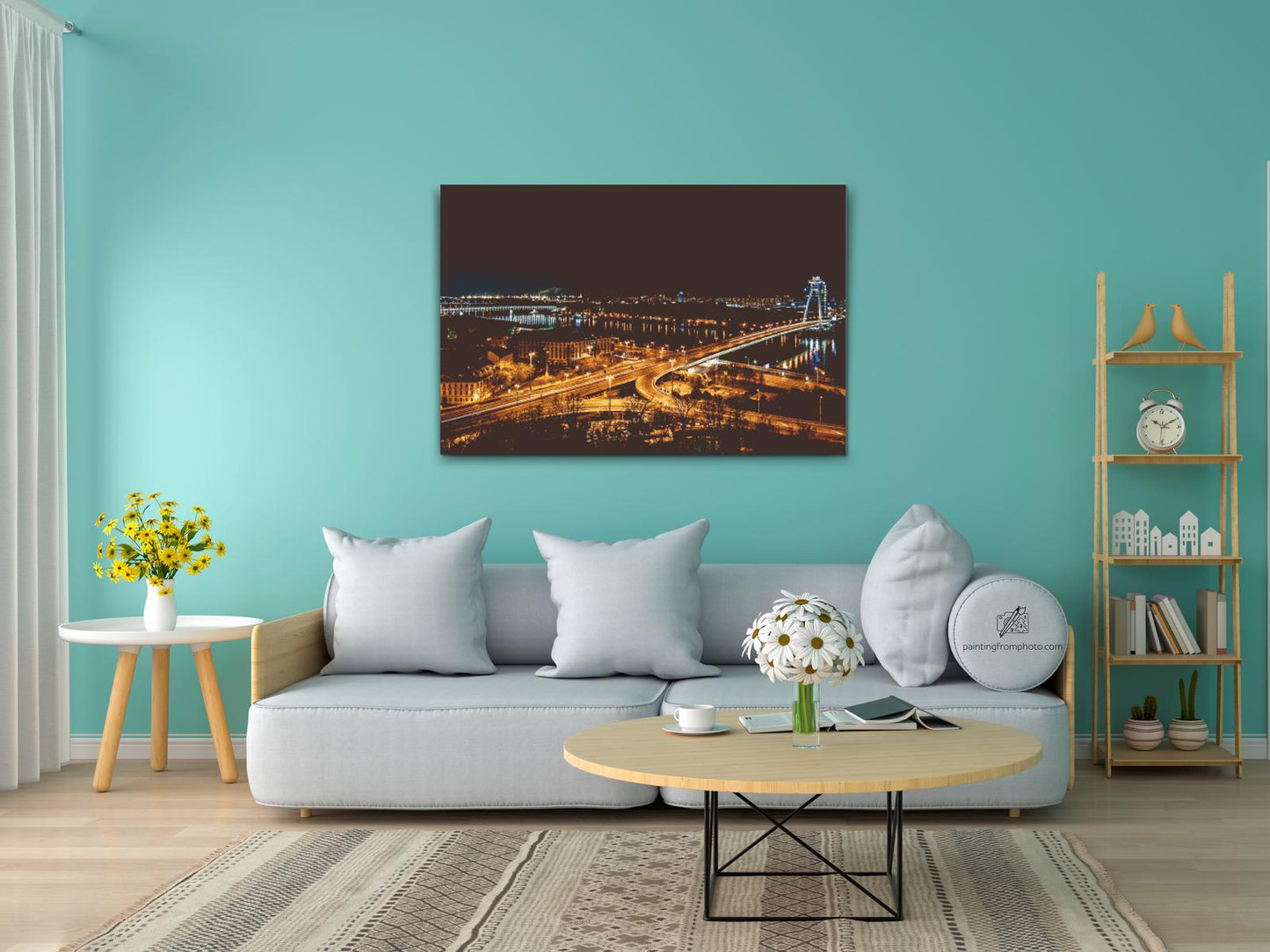 Diamond Painting - Bratislava om natten