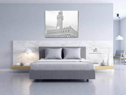 Mal-med-prikker -  Uffizi-tårnet, Italien