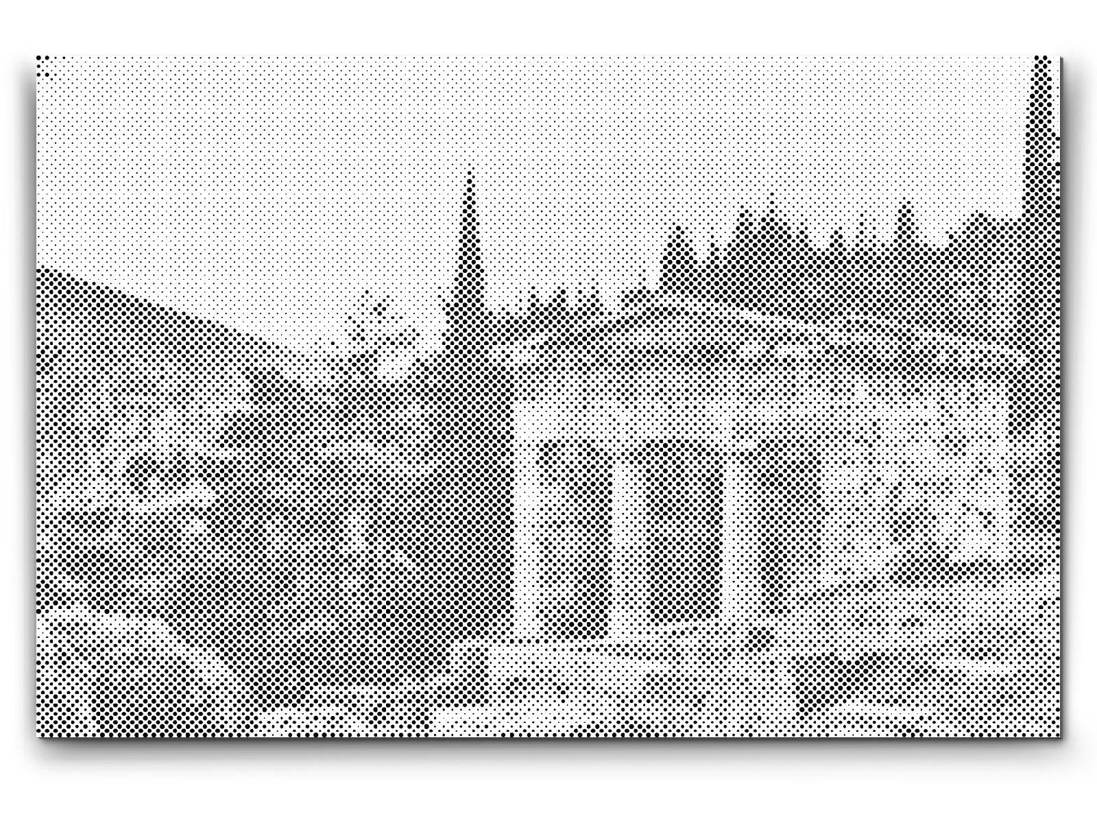 Mal-med-prikker -  Delphi, Grækenland