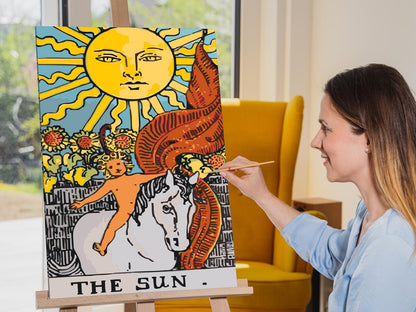 Paint by Numbers - Tarotkort
