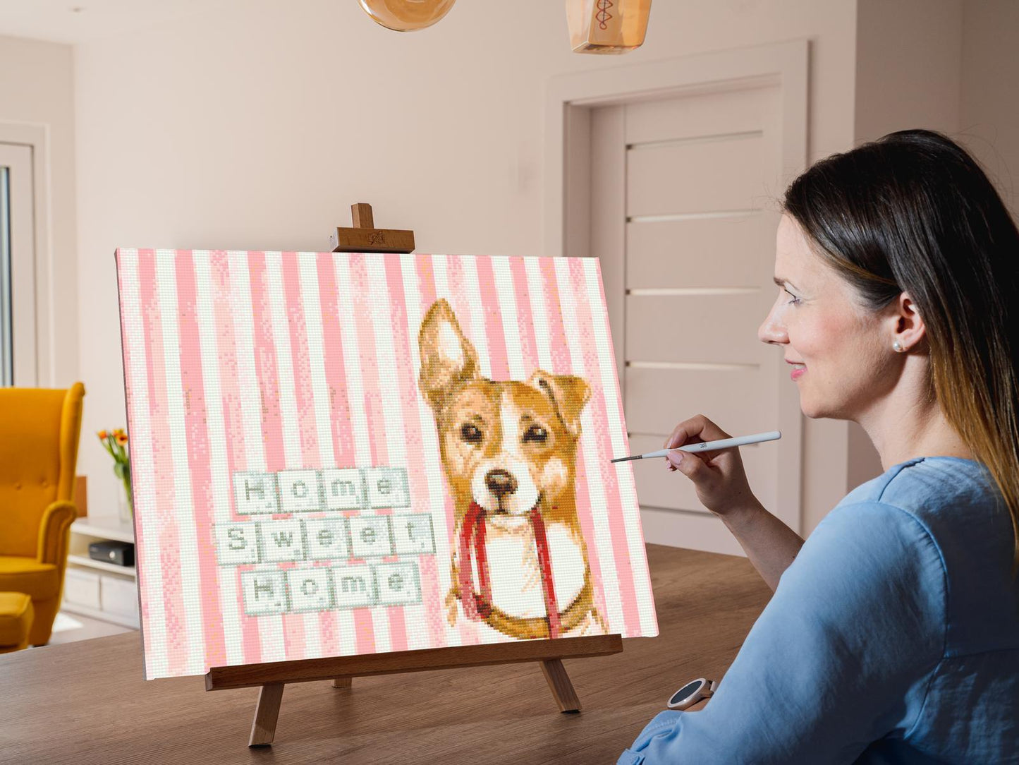 Diamond Painting - Hjem Søde Hjem