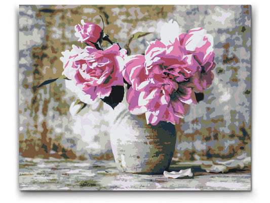 Paint by Numbers - Pink Roses