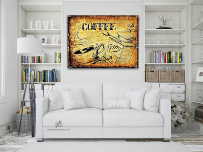 Diamond Painting - Friskmalet kaffe