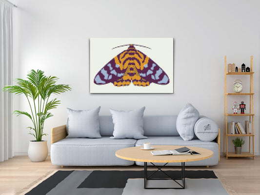 Diamond Painting - Farverig natsværmer