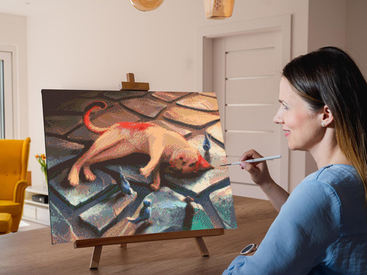 Diamond Painting - Legesyg Kat